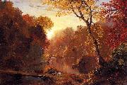 Frederic Edwin Church Autumn in North America Sweden oil painting artist